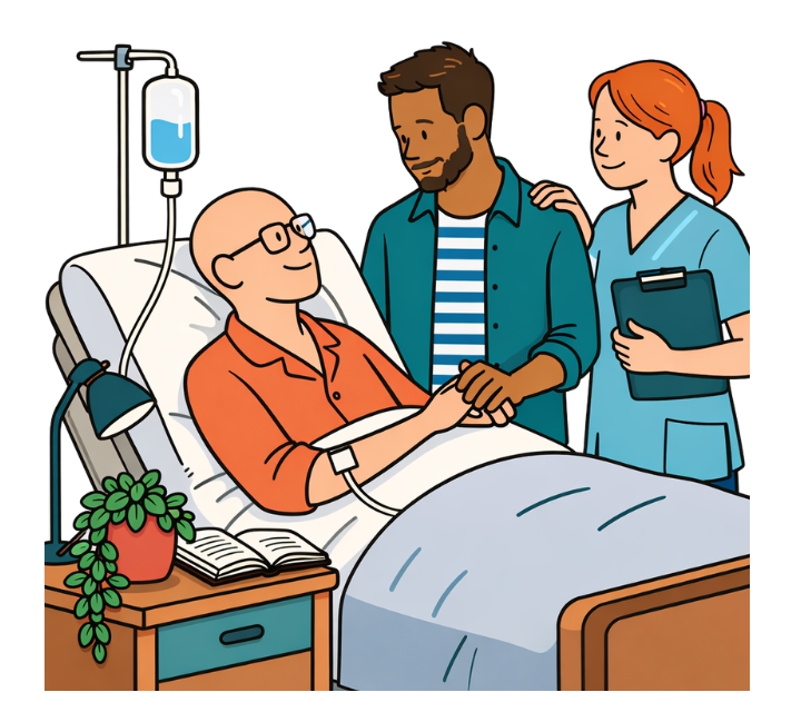 Illustration des soins palliatifs